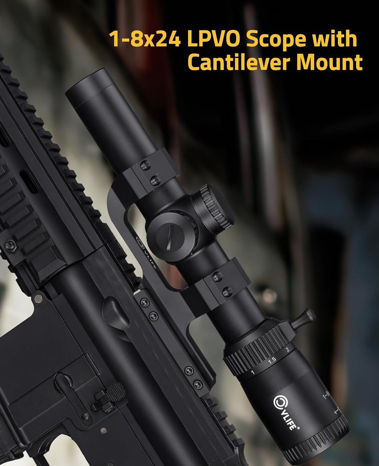 Vlife Rifle Scope CVLIFE EagleFeather 1-8x24 LPVO Rifle Scope