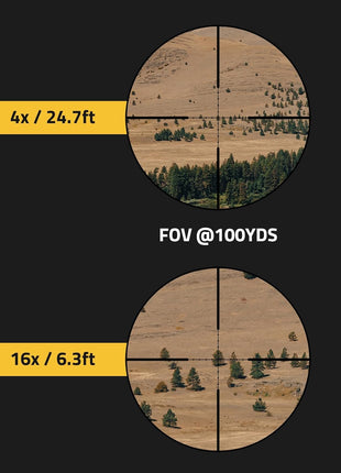 Olympic grade rifle scopes