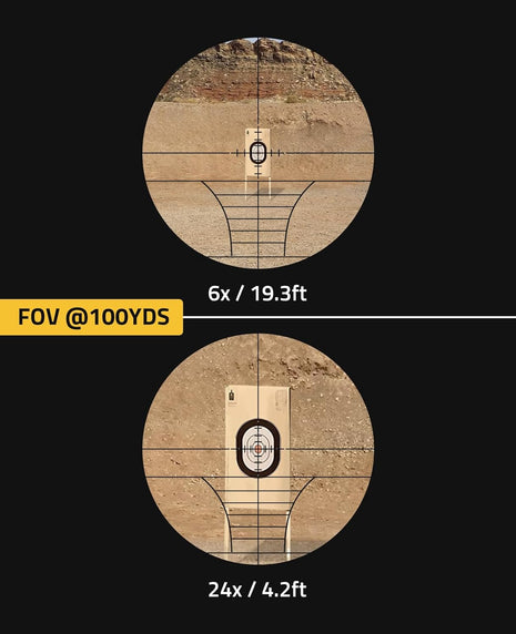 The Best 6-24X50 Side Focus Rifle Scope