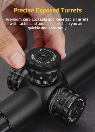 The Precise 6-24X50 Side Focus Rifle Scope