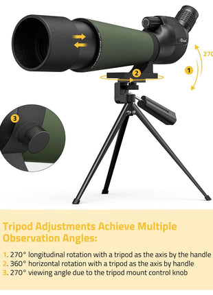 affordable waterproof spotting scope for outdoor use