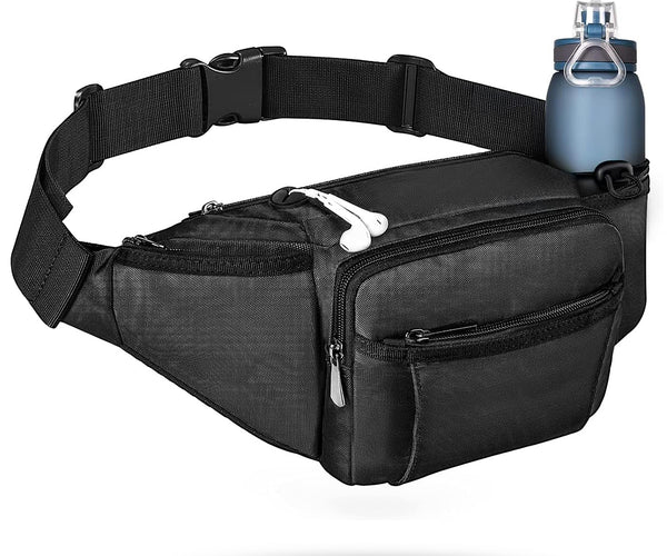 Fanny Pack Waterproof WaistBag Pack Men Women HipBum Bag With WaterBottle Holder Amazon.com: Afreter Fanny Pack Waterproof Waist Bag Pack Men  main image 4