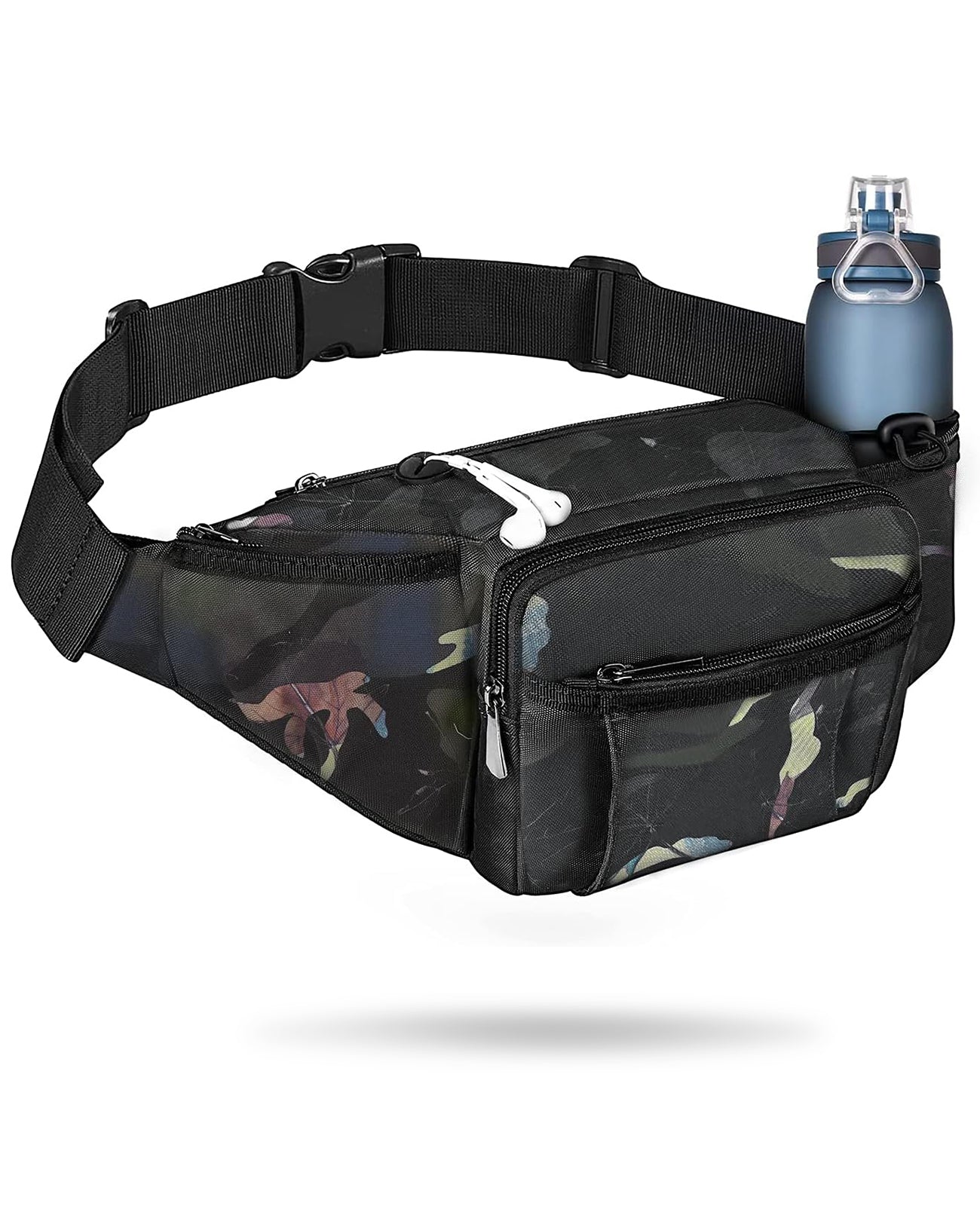 Large Fanny Pack For Women Men Waterproof Waist Bag Pack With