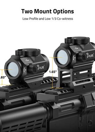 CVLIFE FoxSpook 2 MOA Red Dot Sight