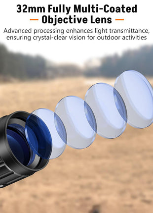 32mm Fully Multi-Coated Objective Lens
