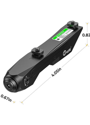 The Specification of CVLIFE Green/Red Laser Sight Compatible with M-Lok and Picatinny Rail