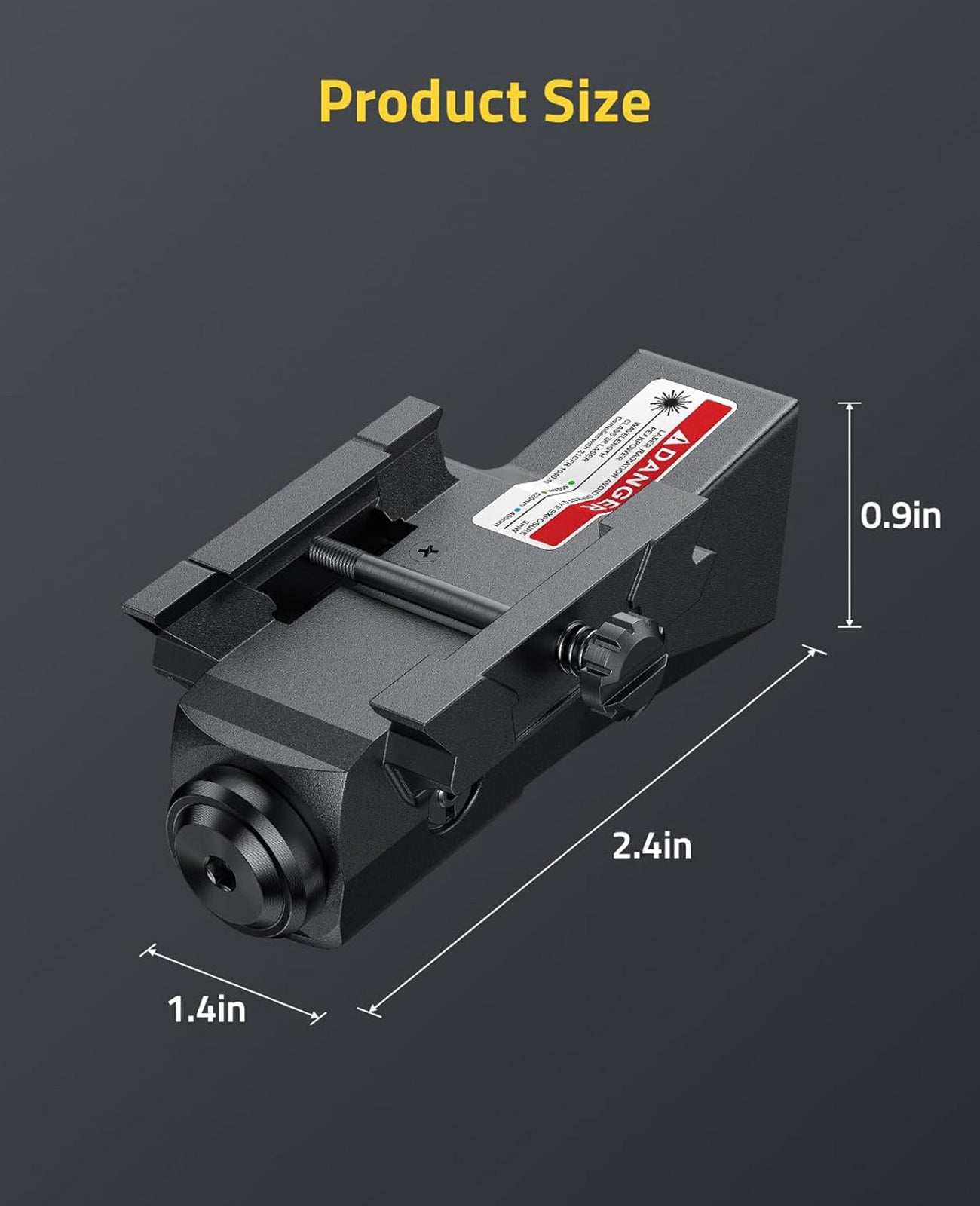 CVLIFE Viseur laser vert pour fusil compatible avec M-Lok et CVLIFE Viseur laser vert pour fusil compatible avec M-Lok et