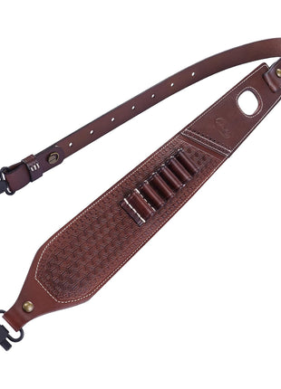 CVLIFE Gun Sling Vintage Leather Two Point Sling