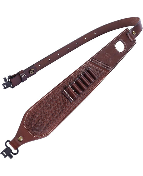 CVLIFE Gun Sling Vintage Leather Two Point Sling