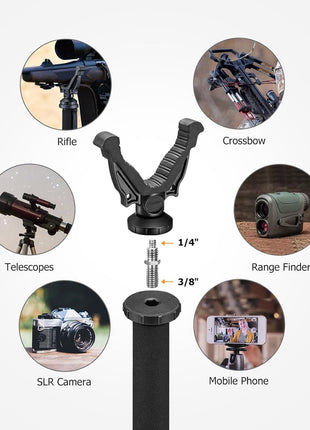 CVLIFE Tripod for Rifle, Crossbow and more.