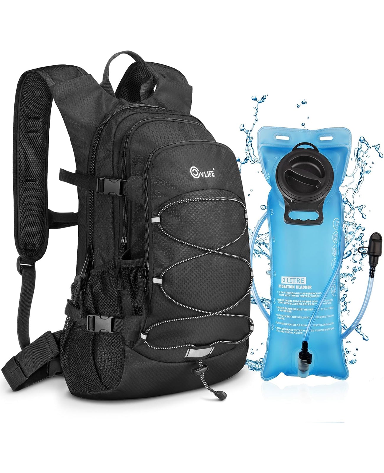 backpack for running with laptop CVLIFE Hydration Backpack for Running, Cycling Rave and Biking