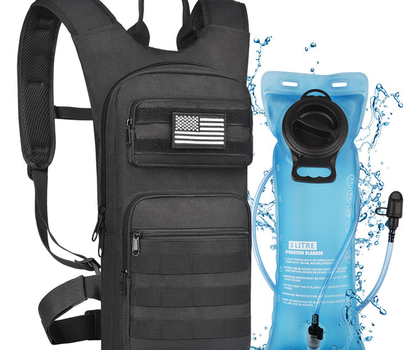 CVLIFE Hydration Backpack with 3L TPU Water Bladder display picture 3