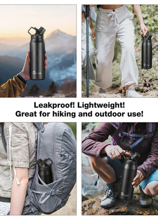 Leakproof and Lightweight Water Bottle for Hiking and Outdoor Use