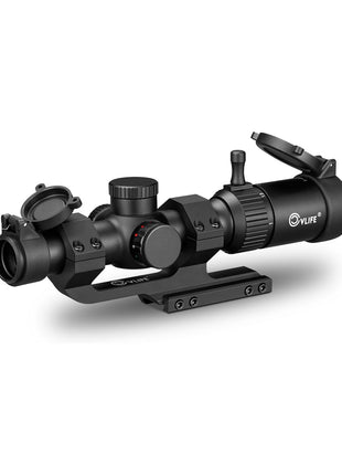 CVLIFE JackalHowl 1-4x20 LPVO Rifle Scope with Cantilever Mount