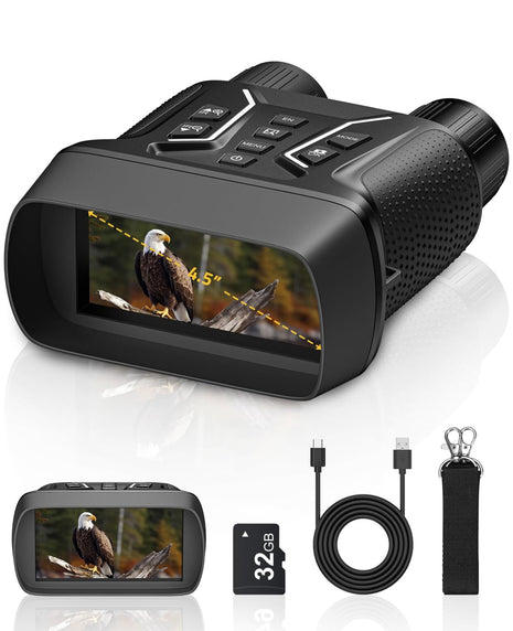 CVLIFE JackalHowl 4.5" Large Screen Night Vision Binoculars