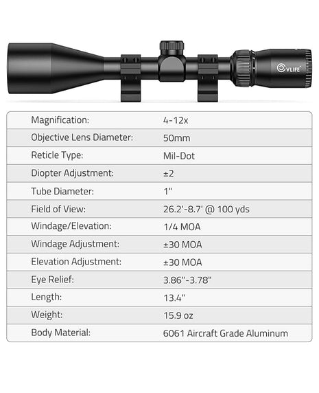 Ct Rifle Scope Tactical Rifle Scopes | CVLIFE