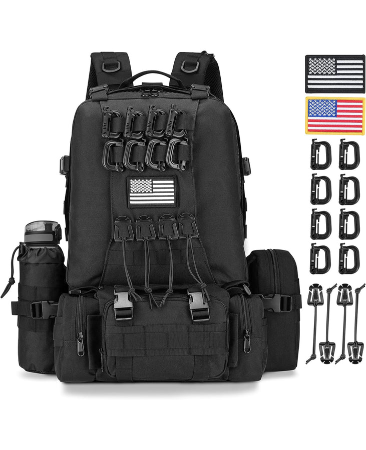 CVLIFE Backpack For Men Large Army Assault Pack
