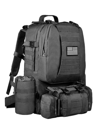 CVLIFE Military Tactical Backpack Molle Bag Army Assault Pack Detachable Rucksack