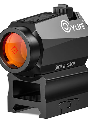 CVLIFE Multi-Reticle 65 MOA Circle & Red Dot with Motion Awake
