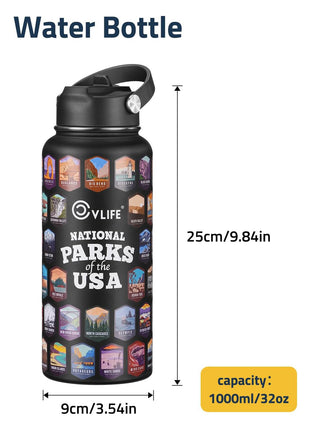 Capacity of CVLIFE National Park Water Bottle