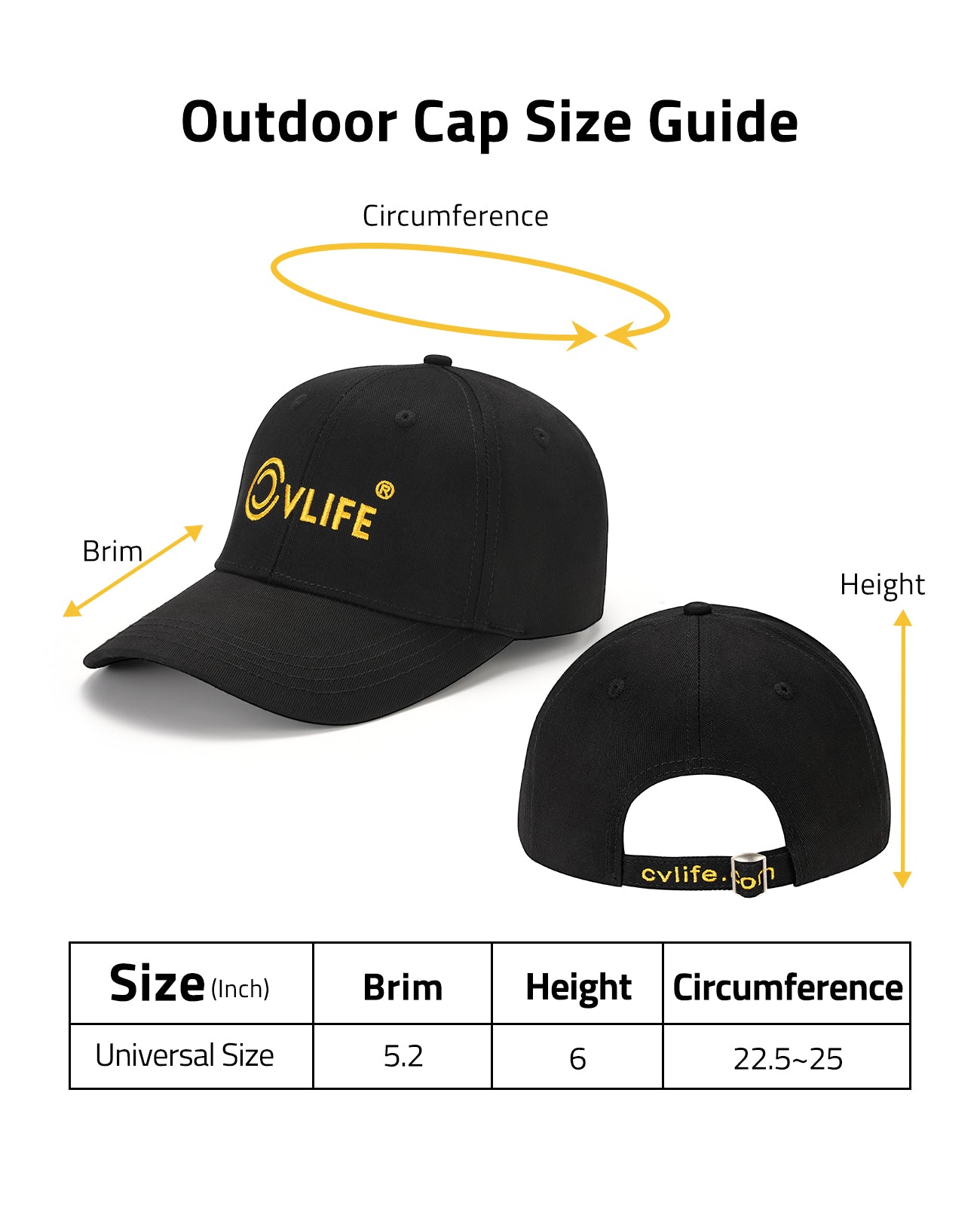 CVLIFE Outdoor Cap for Hunting and Outdoor Enthusiasts - Global