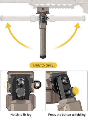 CVLIFE Rifle Bipod