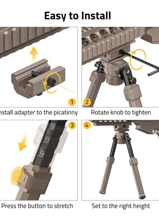 rifle bipod for hunting
