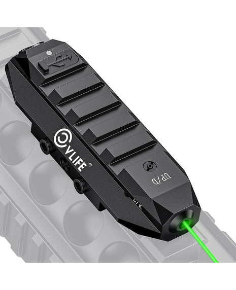 CVLIFE Picatinny Green Laser Sight for Rifle