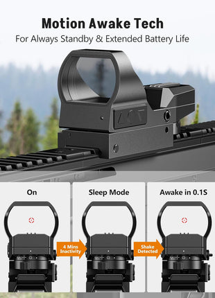 Motion Awake TecFor Always Standby & Extended Battery Life