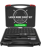 CVLIFE Professional Green Laser Bore Sight with 32 Adapters Fit 0.17 to 12GA Cal