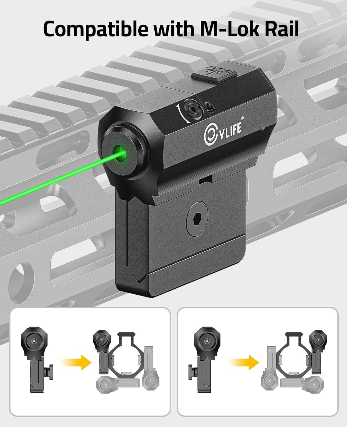 RED DOT LASER Sight 20mm Tactical Picatinny Weaver Rail - Foto 9