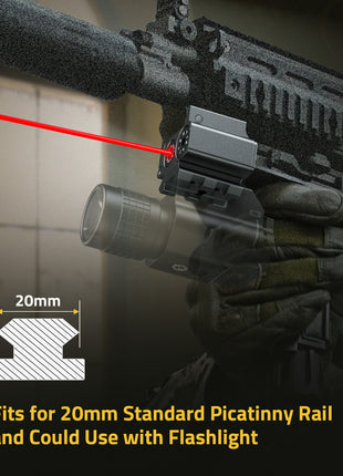 Gun Laser Sight Fits for 20mm Standard Picatinny Rail