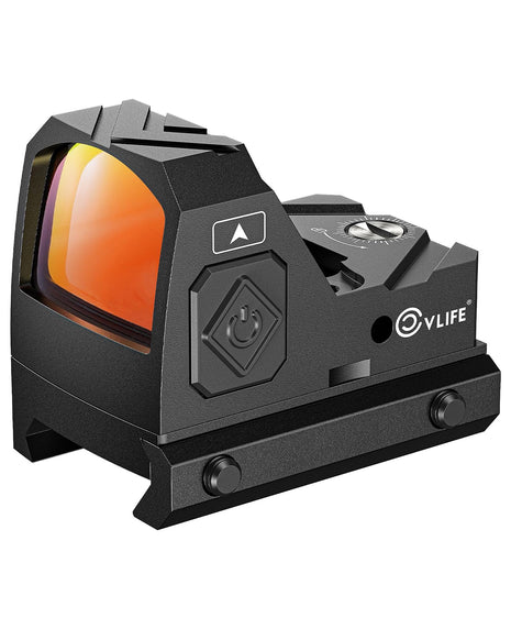CVLIFE Reflex Sight, Red Dot Sight with Motion Awake,2 MOA and 12 Brightness Settings, Durable with Long Battery Life，Shockproof and Waterproof.