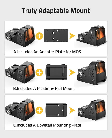 Red Dot Sight with A Long Battery Life