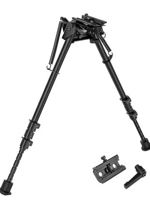 CVLIFE Rifle Bipod Pivot Tilt Bipod with Swivel-Stud