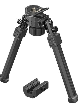 CVLIFE Rifle Bipod with Adapter and Adjustable Height