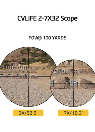 CVLIFE 2-7x32 Scope
