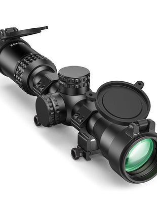 CVLIFE 2-7x32 Scope BDC Reticle Optics with 20mm Scope Rings