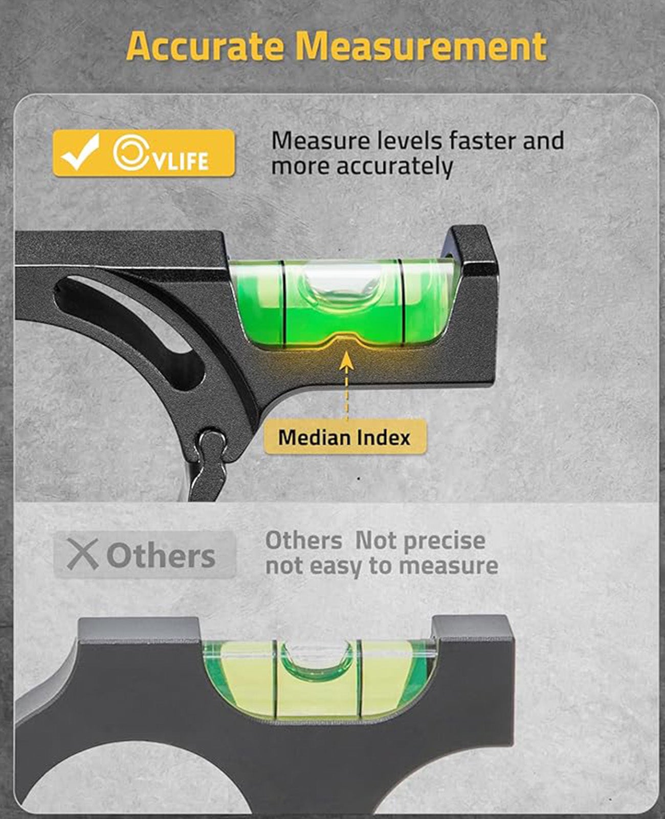 CVLIFE Scope Level Bubble, 34MM Riflescope Leveling Kit