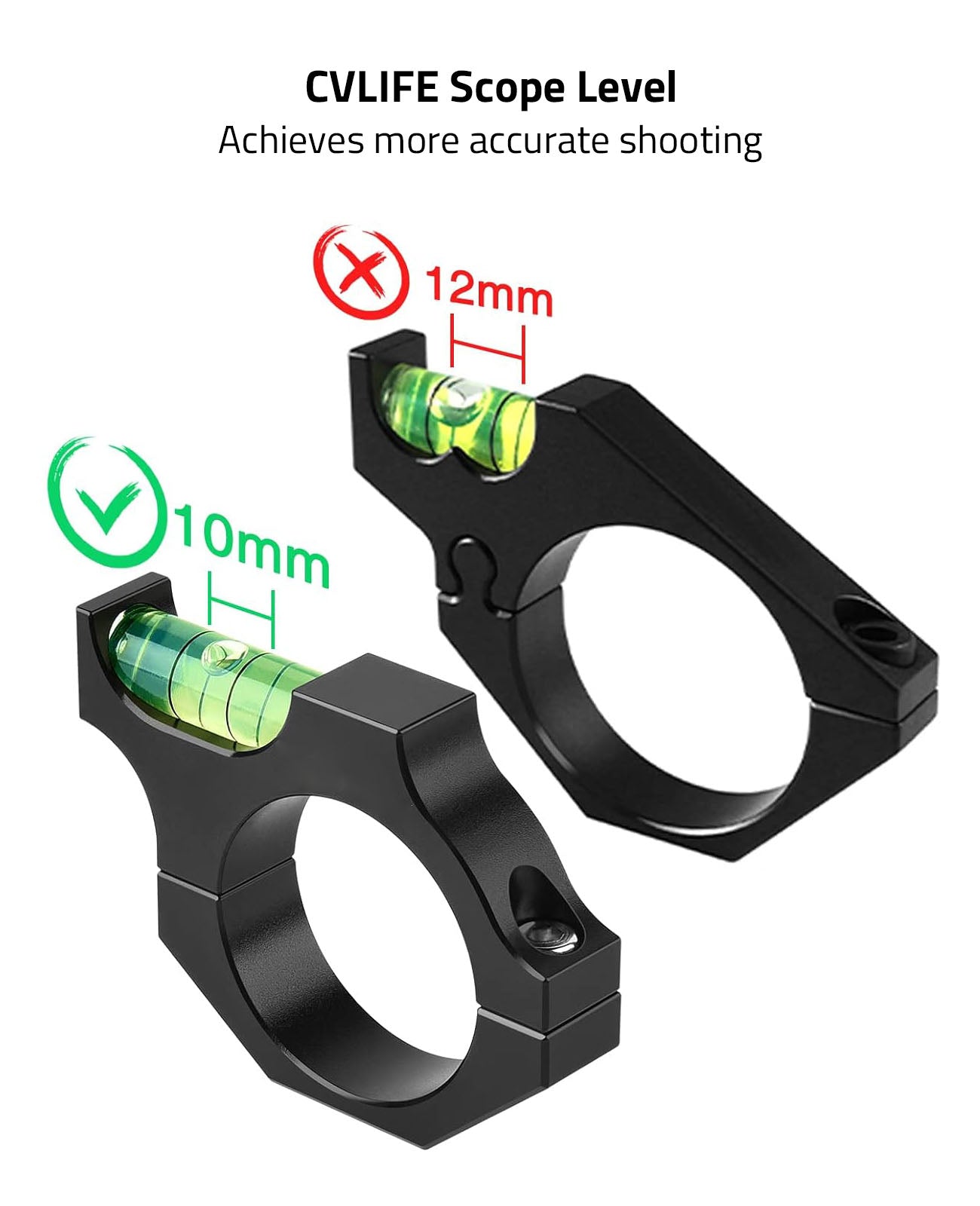 Niveau à bulle pour lunette de Tir 30mm Niveau à bulle pour lunette de Tir 30mm