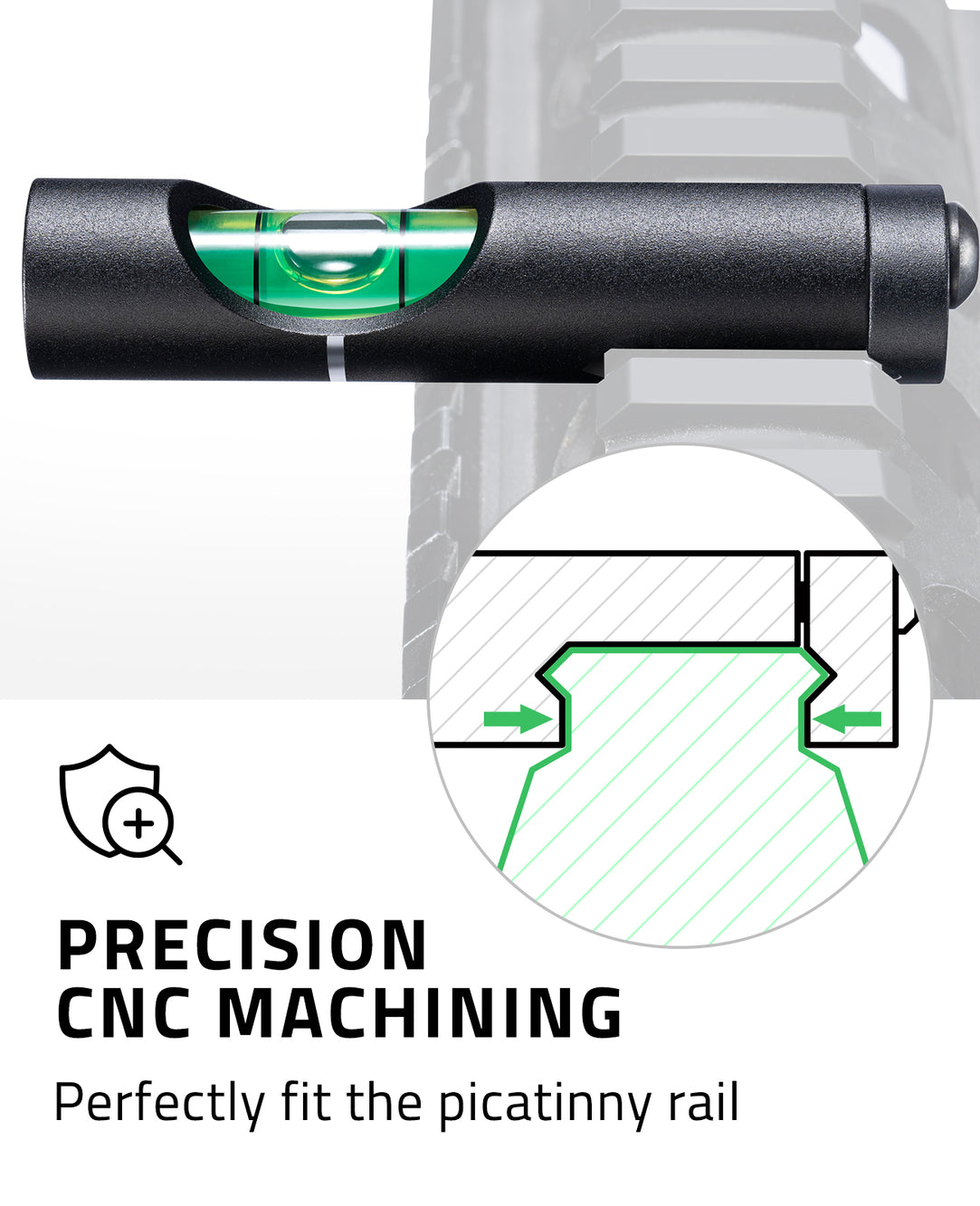 CVLIFE Scope Leveling Kit Picatinny Rail Mount Level
