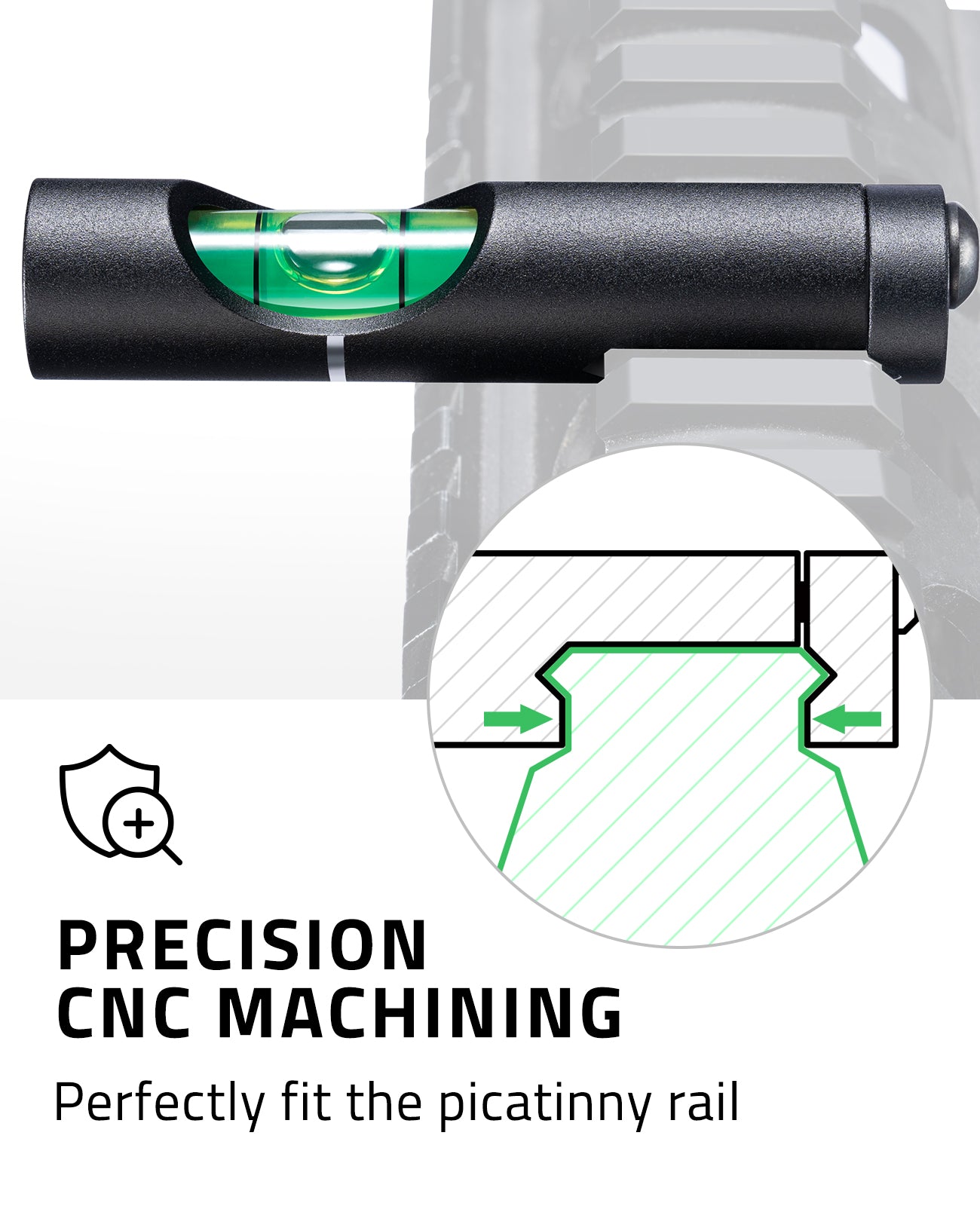 Scope Leveling Rails CVLIFE Scope Leveling Kit Picatinny Rail Mount Level