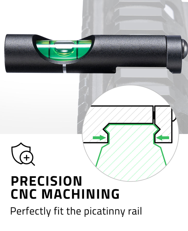 Scope Leveling CVLIFE Scope Leveling Kit Picatinny Rail Mount Level