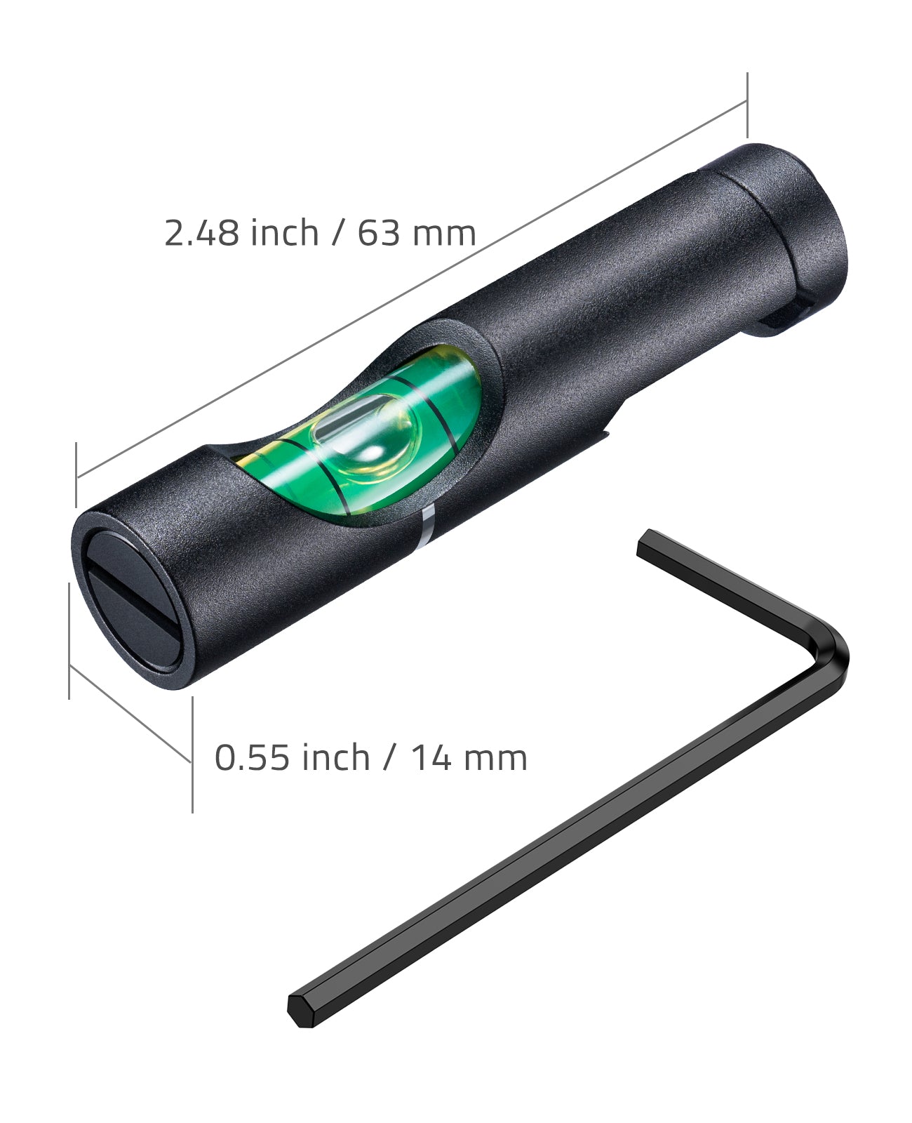 Scope Leveling Tool Kit | Picatinny Rail Bubble Level | For Rifle Scope Installation & Alignment