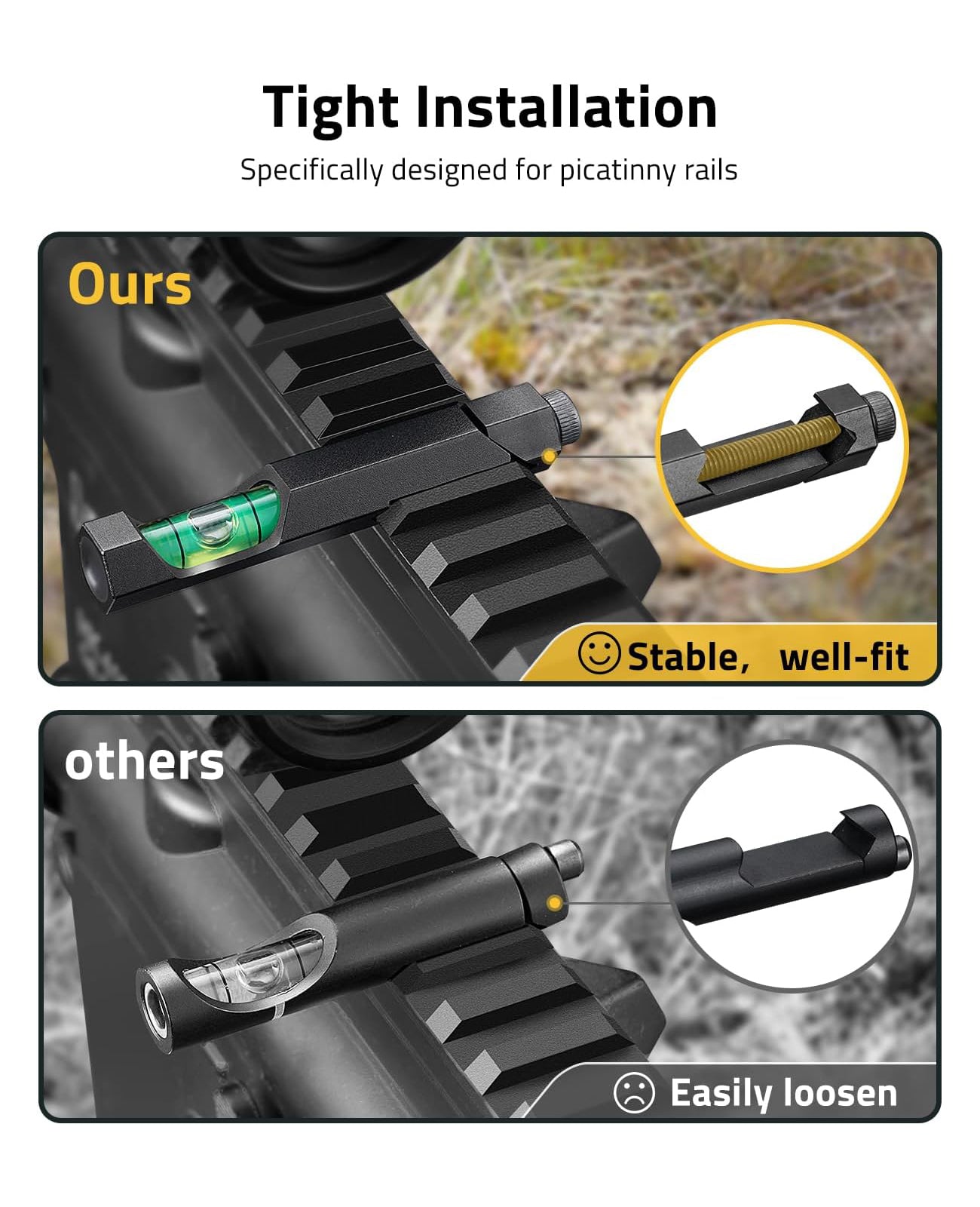 CVLIFE Scope Leveling Kit,Professional Scope Level