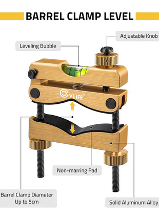 The Structure of CVLIFE Scope Leveling Kit