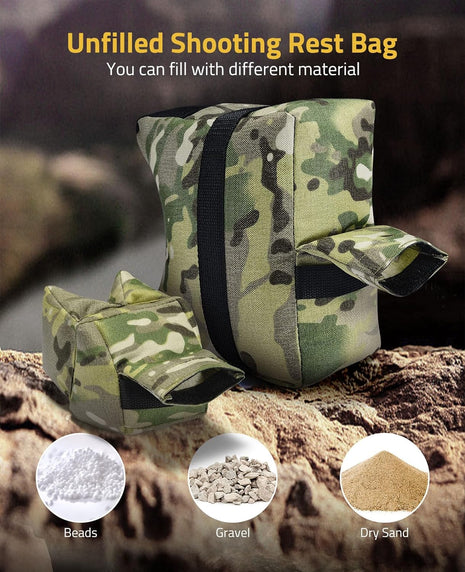 Unfilled Shooting Rest Bag