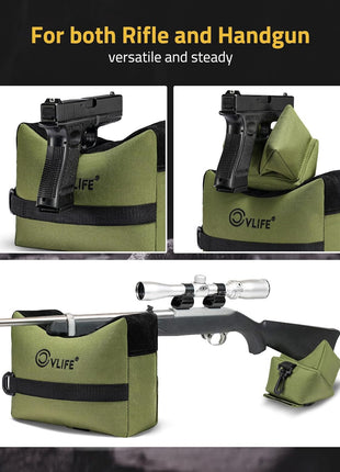 CVLIFE Shooting Bags For both Rifle and Handgun