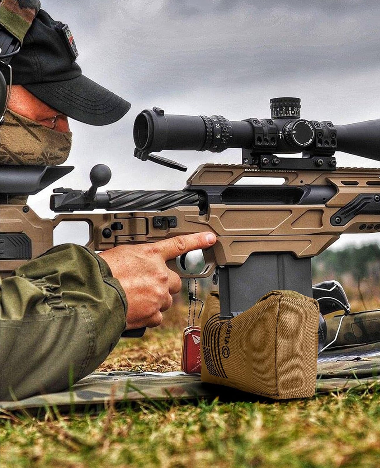 Phoenix Rifle Rest Caldwell Shooting Rest 4-Piece Shooting Rest Bag Set | Portable Rifle ...