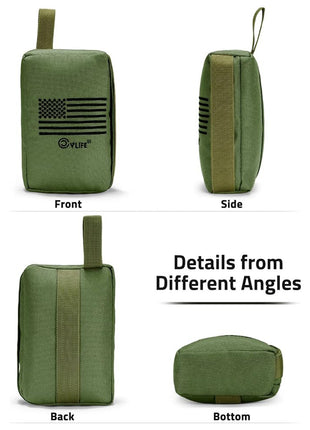 Details from Different Angles of the CVLIFE Shooting Rest Bag